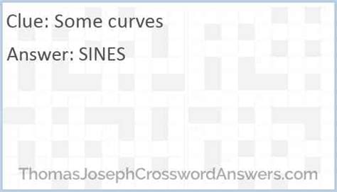 some curves crossword clue|shape of some curves nyt.